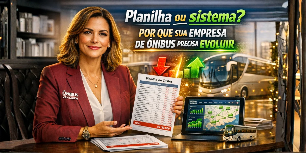 Planilha ou sistema para empresa de ônibus - Modernização do controle de transporte